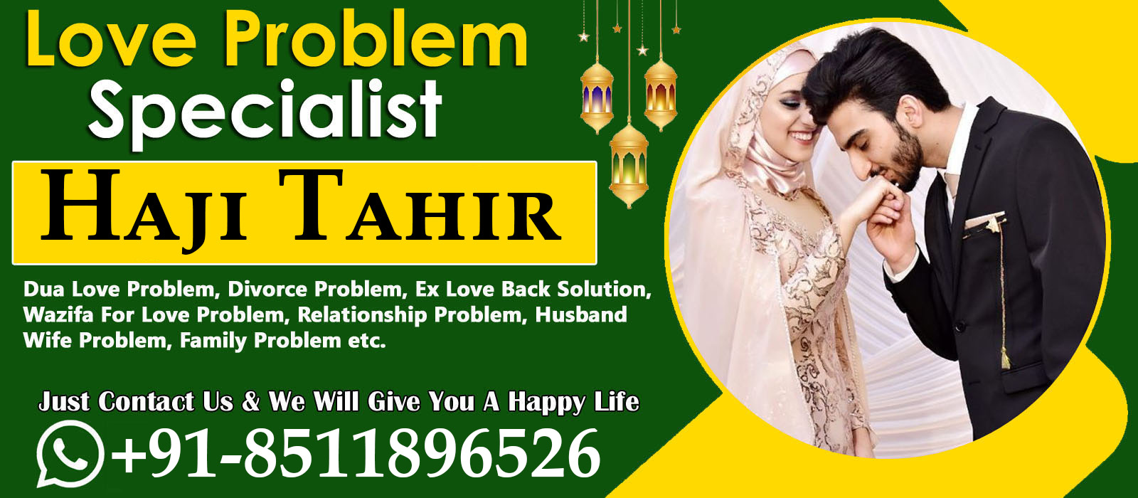 World Famous Astrologer Haji Tahir +91-8511896526